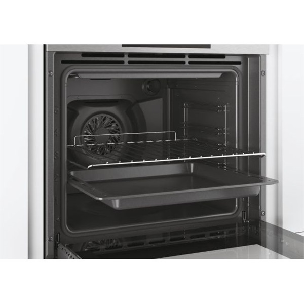 Candy FCT615XL inox, beépíthető, sütőtér: 70L, légkeverés, sütő