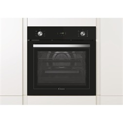 Candy FCT625NL fekete, beépíthető, sütőtér: 70L, légkeverés, sütő