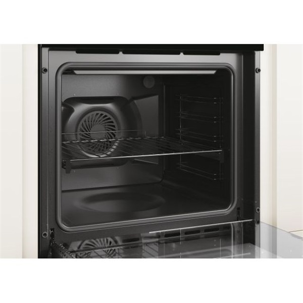 Candy FCT625NL fekete, beépíthető, sütőtér: 70L, légkeverés, sütő