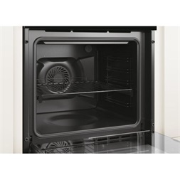 Candy FCT625NL fekete, beépíthető, sütőtér: 70L, légkeverés, sütő