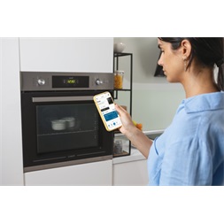 Candy FCTS886XL inox, beépíthető, sütőtér: 70L, grill, légkeverés, pirolitikus, sütő