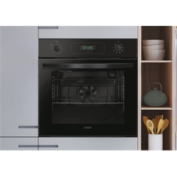 Candy FIDCP N615 L fekete, beépíthető, sütőtér: 70L, sütő