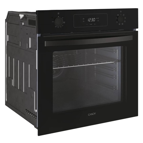 Candy FIDCP N625L fekete, beépíthető, sütőtér: 70L, légkeverés, sütő