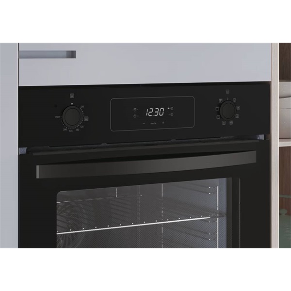 Candy FIDCP N625L fekete, beépíthető, sütőtér: 70L, légkeverés, sütő