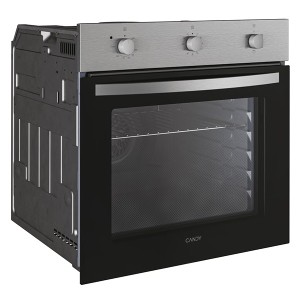 Candy FIDC X502 inox, beépíthető, sütőtér: 65L, légkeverés, sütő