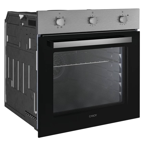 Candy FIDC X602/CA inox, beépíthető, sütőtér: 65L, légkeverés, sütő