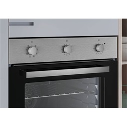 Candy FIDC X602/CA inox, beépíthető, sütőtér: 65L, légkeverés, sütő