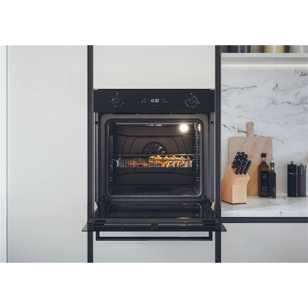 Candy FMBC A825S E0 fekete, beépíthető, sütőtér: 70L, sütő