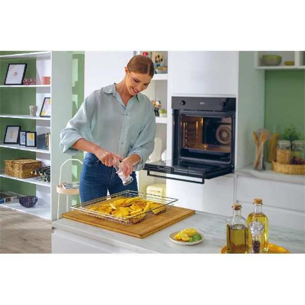 Candy FMBC A825S E0 fekete, beépíthető, sütőtér: 70L, sütő