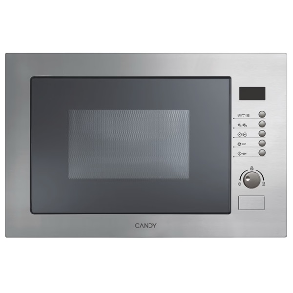 Candy MIC25GDFX 900W 25L inox beépíthető mikrohullámú sütő