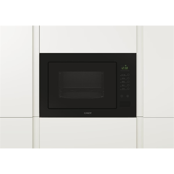 Candy MICG25GDFN 1000W 25L fekete beépíthető mikrohullámú sütő