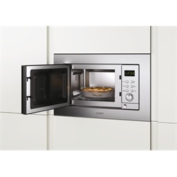 Candy MIC 201 EX 1000W 20L inox beépíthető mikrohullámú sütő
