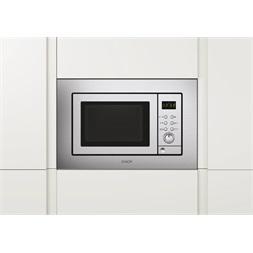 Candy MIC 201 EX 1000W 20L inox beépíthető mikrohullámú sütő