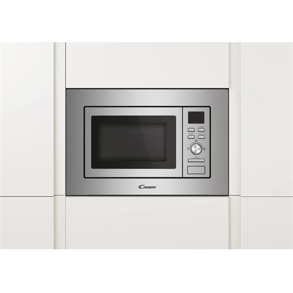 Candy MIS1730X 1000W 17L inox beépíthető mikrohullámú sütő