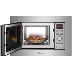 Candy MIS1730X 1000W 17L inox beépíthető mikrohullámú sütő