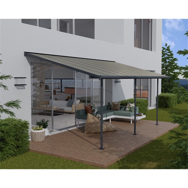 Canopia Capri 4200 szürke 3 x 4,25 - pergolák