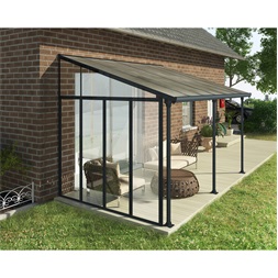 Canopia Sierra antracit pergola oldalfal