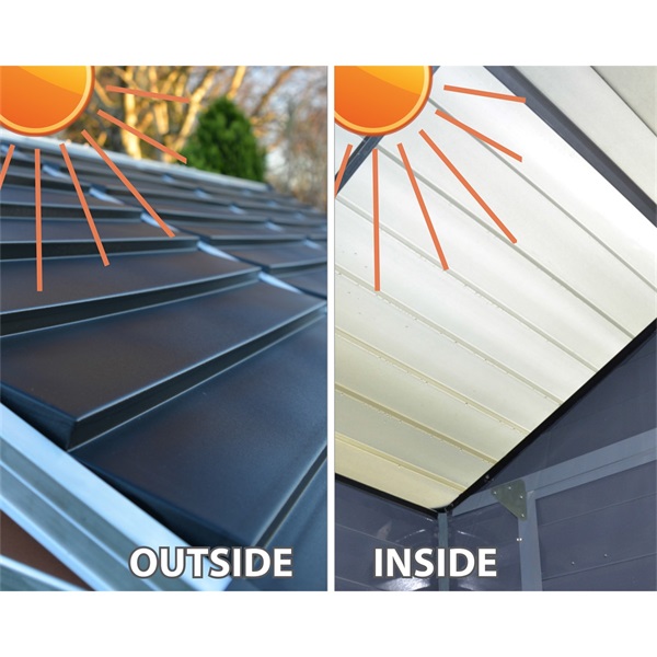 Canopia Skylight 6x5 antracit - kerti tároló