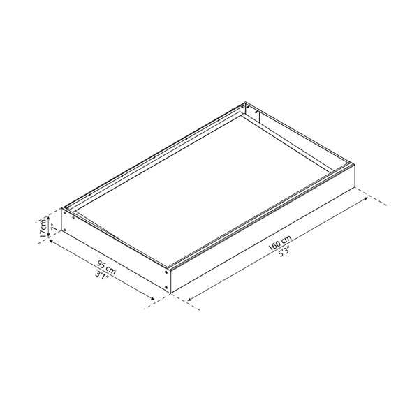 Canopia Sophia 1600 clear - modern bejárati előtető
