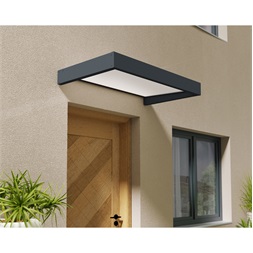 Canopia Sophia 1600 opal white - modern bejárati előtető