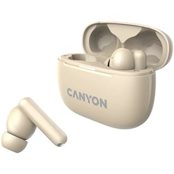 Canyon TWS-10 True Wireless Bluetooth barna fülhallgató