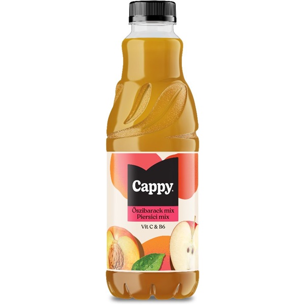 Cappy 46% őszibarack 1l PET palackos gyümölcslé