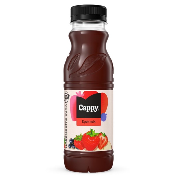Cappy eper 0,33l PET palackos gyümölcslé