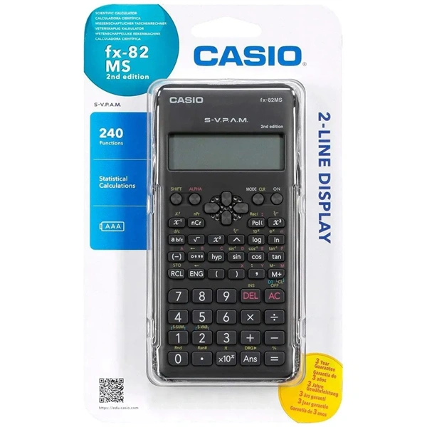 Casio FX-82MS 2E tudományos számológép