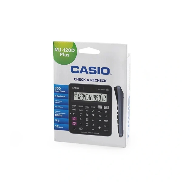 Casio MJ-120D plus asztali számológép