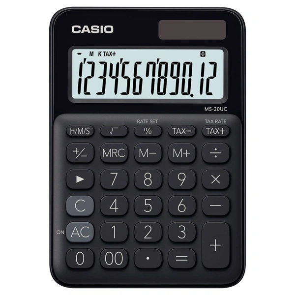 Casio MS-20UC-BK asztali számológép