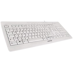 Cherry STREAM 3.0 slim halvány szürke HUN billentyűzet