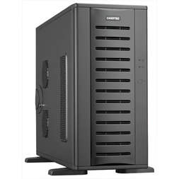 Chieftec BH-01B-B-B-OP táp nélküli fekete ATX ház