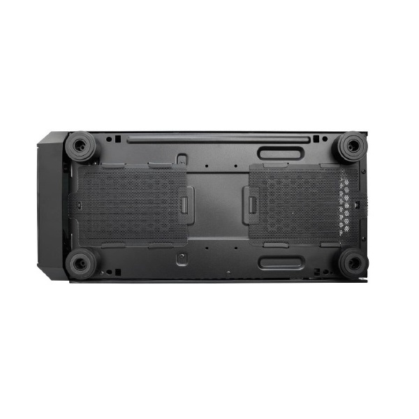 CHIEFTEC GL-02B-OP fekete (táp nélküli) ablakos ATX ház