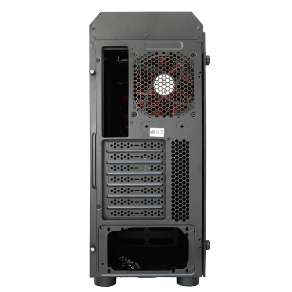 CHIEFTEC GL-02B-OP fekete (táp nélküli) ablakos ATX ház