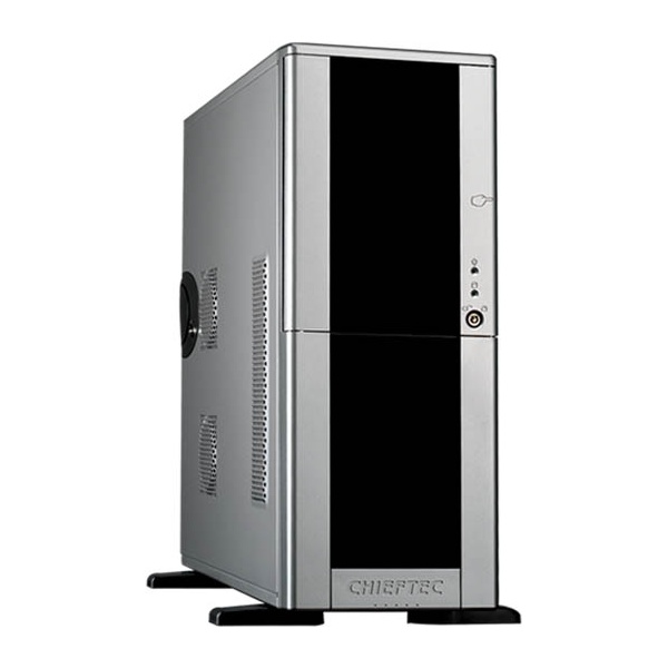 Chieftec LCX-01SL-SL-B-OP táp nélküli ezüst ATX ház