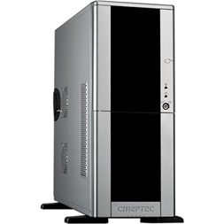 Chieftec LCX-01SL-SL-B-OP táp nélküli ezüst ATX ház