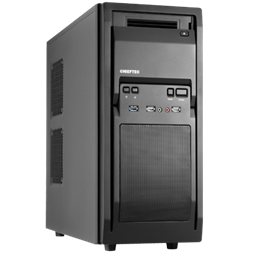 CHIEFTEC LF-02B-OP fekete (táp nélküli) ATX ház