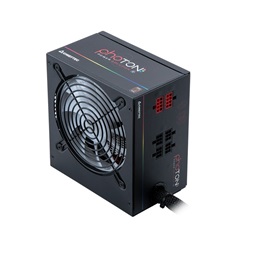 Chieftec Photon 650W ventillátorral félmoduláris RGB dobozos tápegység