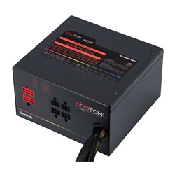 Chieftec Photon 650W ventillátorral félmoduláris RGB dobozos tápegység