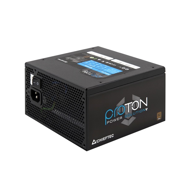 Chieftec Proton 600W 80+ Bronze ventillátorral dobozos tápegység