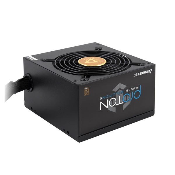 Chieftec Proton 600W 80+ Bronze ventillátorral dobozos tápegység
