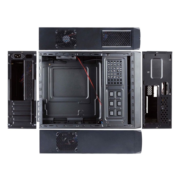 CHIEFTEC UE-02B fekete 250W mATX ház