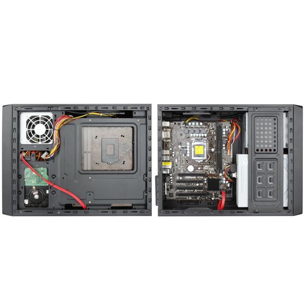 CHIEFTEC UE-02B fekete 250W mATX ház
