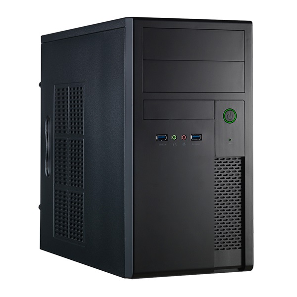 Chieftec XT-01B-350S8 Mesh szériás 350W fekete mATX ház