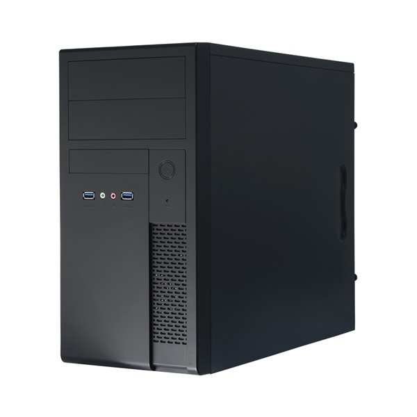 Chieftec XT-01B-350S8 Mesh szériás 350W fekete mATX ház