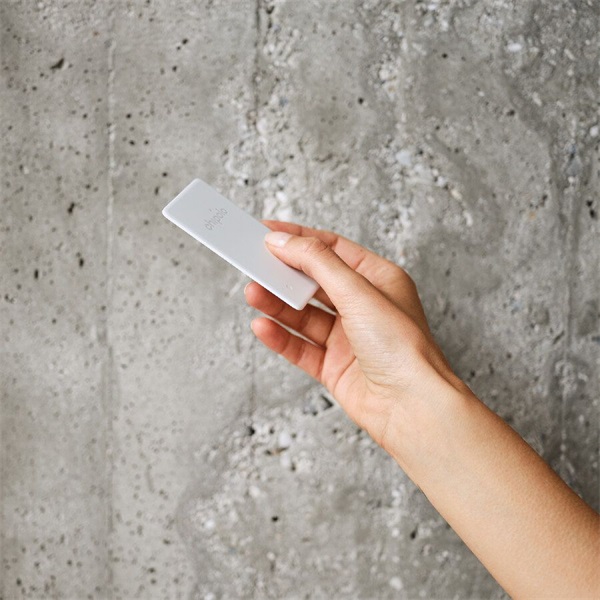 Chipolo CARD Point Google Find My Device fehér tárgykereső