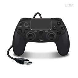 Cirka M07527-BK NuForce PS4/PC/Mac vezetékes fekete kontroller
