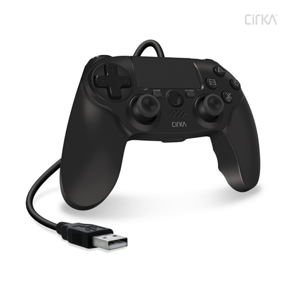 Cirka M07527-BK NuForce PS4/PC/Mac vezetékes fekete kontroller