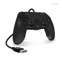 Cirka M07527-BK NuForce PS4/PC/Mac vezetékes fekete kontroller