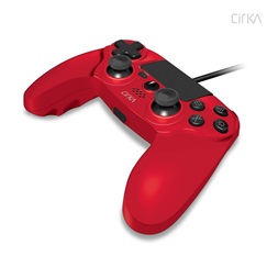 Cirka M07527-RD NuForce PS4/PC/Mac vezetékes piros kontroller